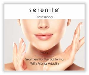 Serenite Ivory Skin Lightening Facial Kit with Alpha Arbutin
