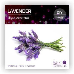 Lavender DIY beauty Facial Kit by skin beaute 2021 !~